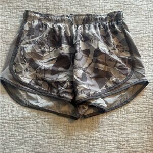 Nike Gray and White Shorts